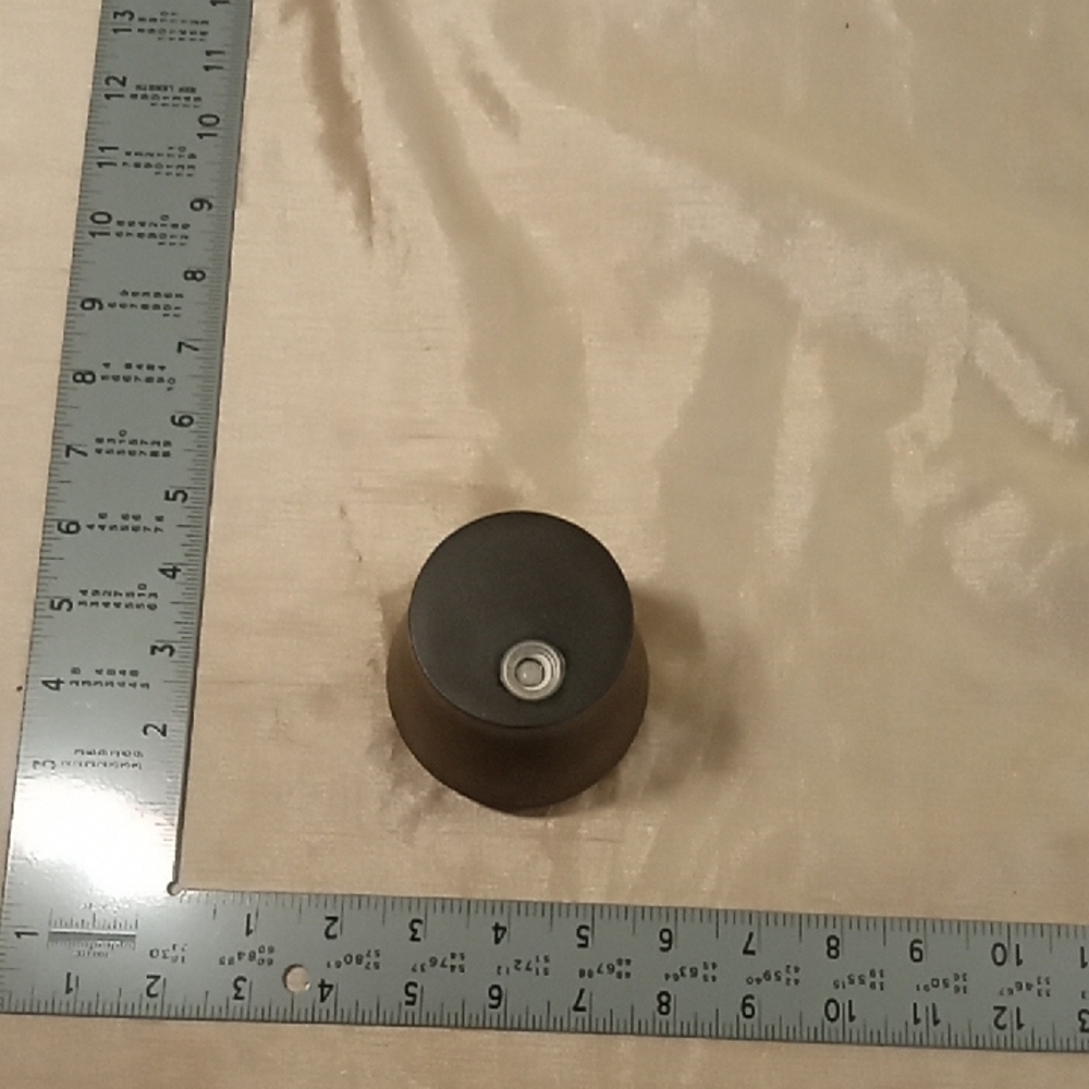 Brown Round Furniture Leg